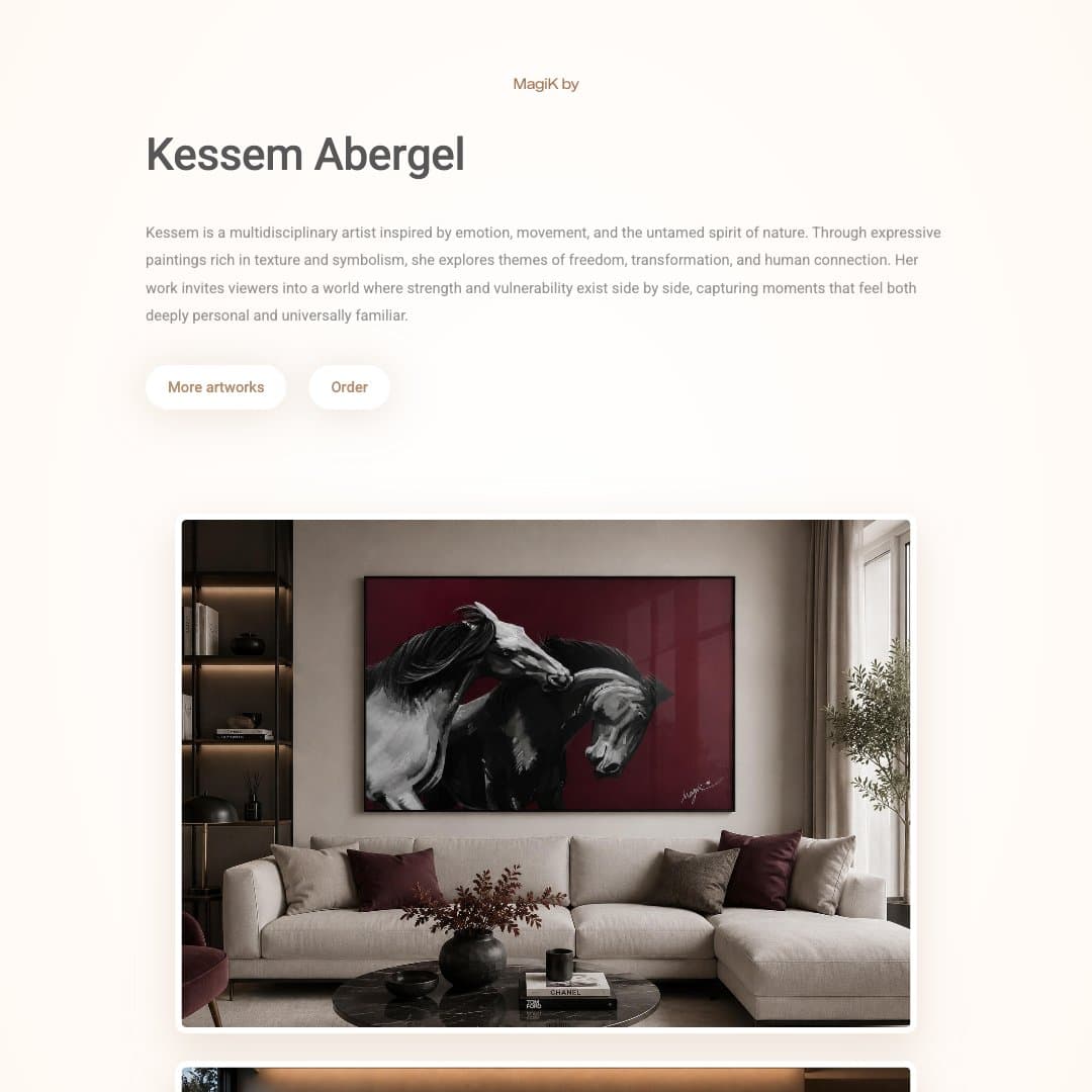 Kessem abergel — Art / Design entry