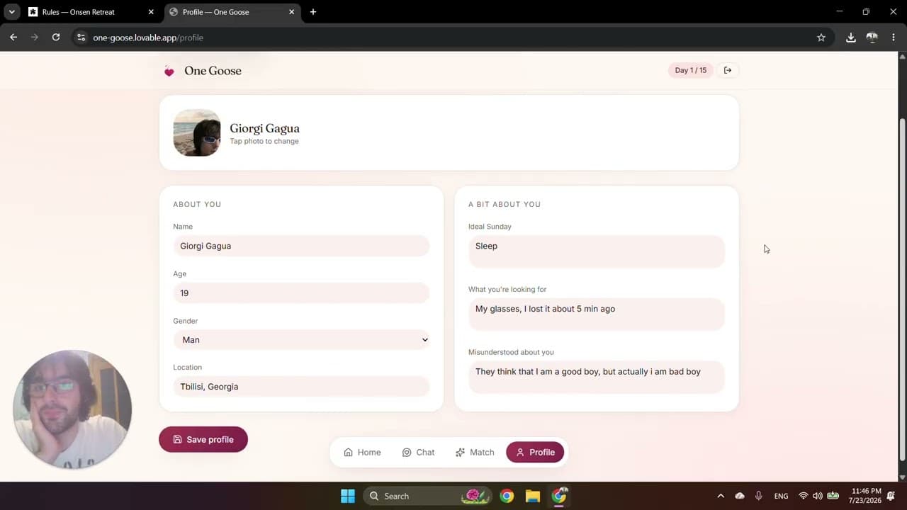 Giorgi Gagua — Hackathon entry